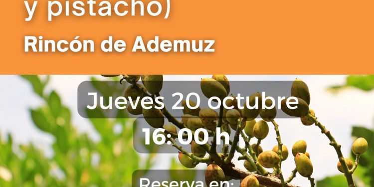 Jornada sobre frutos secos (alendro, nogal y pistacho). 20 octubre 2022