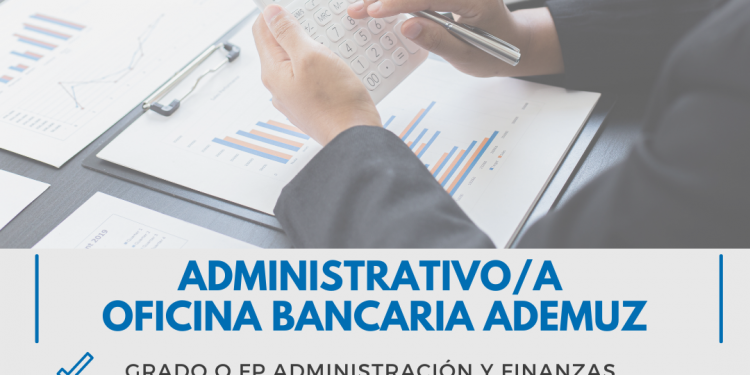 Oferta de empleo Administrativo banco de Ademuz