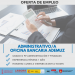 Oferta de empleo Administrativo banco de Ademuz