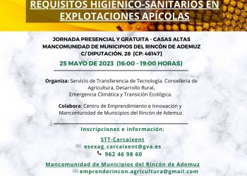 Jornada Requisitos higiénico-sanitarios en explotaciones apícolas