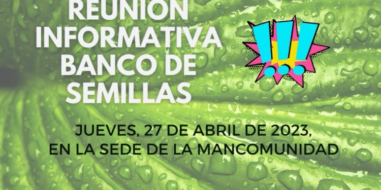 Reunión informativa proyecto Banco de Semillas