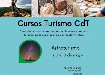 Curso de Astroturismo gratuito en CdT Alto Turia, del 8 al 10 de mayo 2023