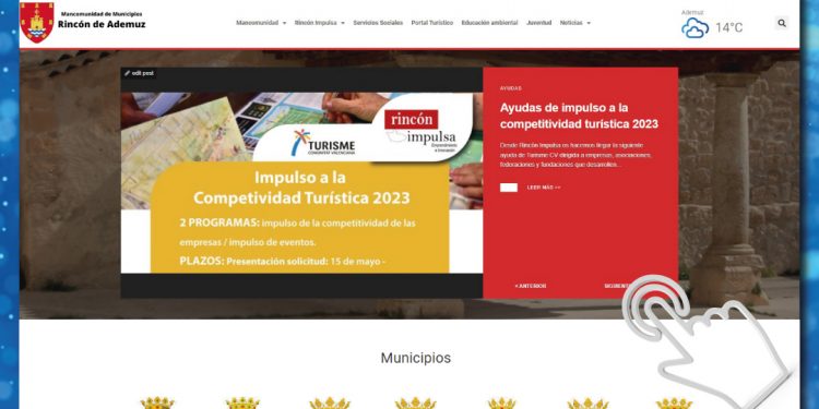 Nueva web de la Mancomunidad de Municipios Rincón de Ademuz