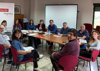 Reunión en la Mancomunidad Rincón de Ademuz informando sobre las acciones a desarrollar por el Laboratorio Territorial del Mercado Laboral Valenciano