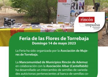 La Mancomunidad ha estado presente en la Feria de las Flores de Torrebaja celebrada el pasado domingo 14 de mayo