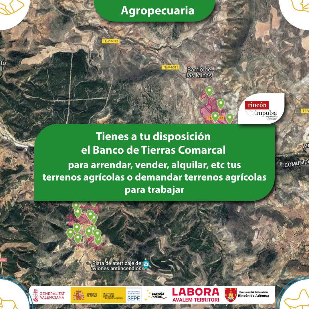 Banco de tierras de Municipios del Rincón de Ademuz