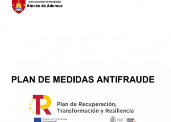 Publicación del Plan de Medias Antifraude de la Mancomunidad de Municipios Rincón de Ademuz