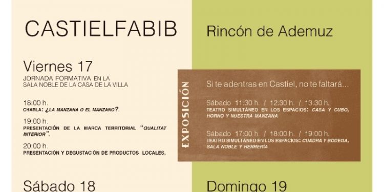 Programa de la IX Fiesta de la Manzana Esperiega