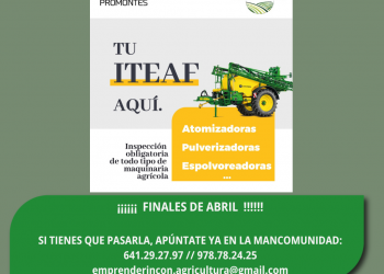 ITEAF 2024 (INSPECCIÓN DE EQUIPOS DE APLICACIÓN DE FITOSANITARIOS)