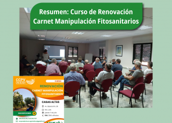 Resumen: Curso de Renovación Carnet Manipulación Fitosanitarios