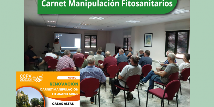 Resumen: Curso de Renovación Carnet Manipulación Fitosanitarios