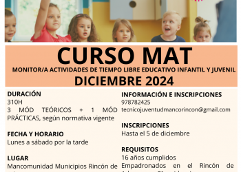 CURSO MAT – RINCÓN DE ADEMUZ 📣