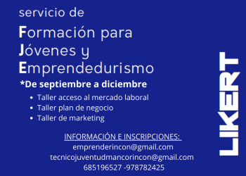 Formación jóvenes y emprendedurismo