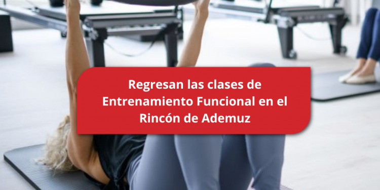 Regresan las clases de Entrenamiento Funcional en el Rincón de Ademuz