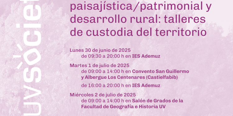 IX UNIVERSIDAD DE VERANO DEL RINCÓN DE ADEMUZ (UVRA)