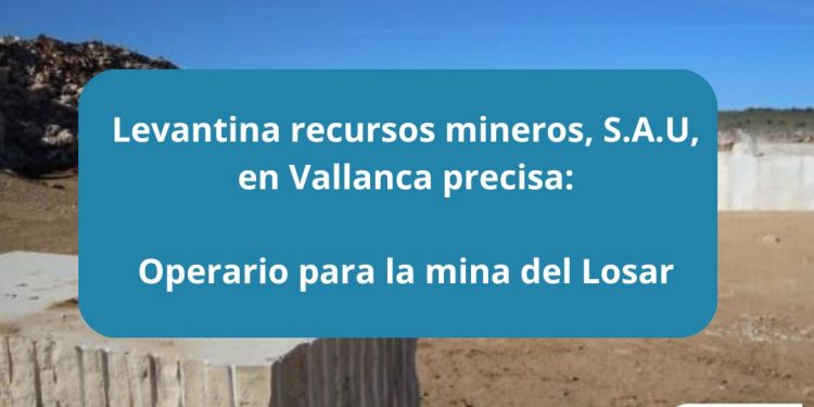 Levantina recursos mineros, S.A.U, en Vallanca