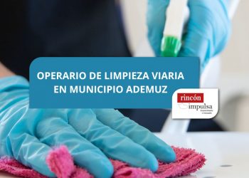 OPERARIO/A DE LIMPIEZA VIARIA EN ADEMUZ