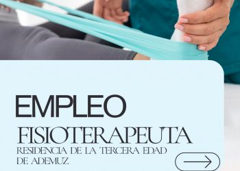 Fisioterapeuta en la Residencia de la Tercera Edad de Ademuz