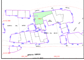 >VENTA. ARROYO CEREZO. Terreno urbano en C/ Barrio del medio, 35C