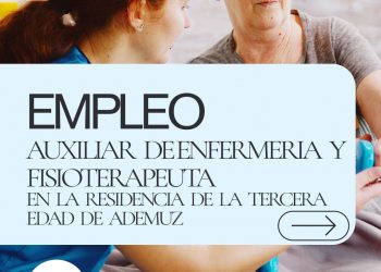 Dos nuevas ofertas laborales en la Residencia de la Tercera Edad de Ademuz