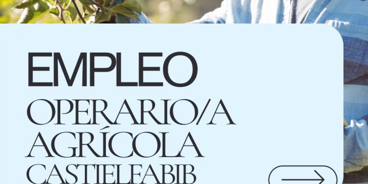 Oferta de empleo: OPERARIO/A AGRÍCOLA 