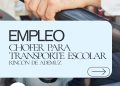 Oferta de empleo: Chófer para transporte escolar
